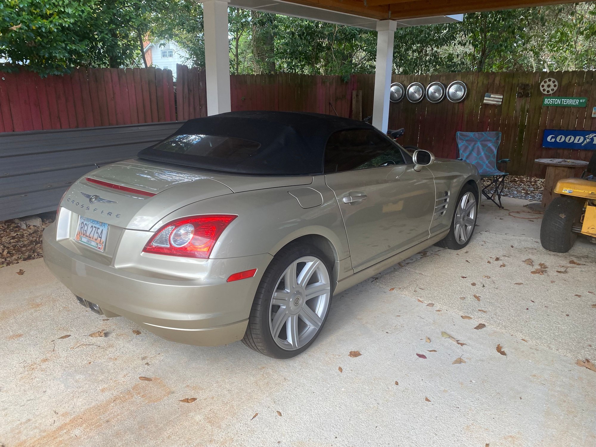 2006 Chrysler Crossfire - 2006 Gold Roadster Limited - Used - Americus, GA 31709, United States