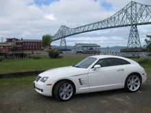 Cannery Pier Hotel and Astoria/Megler bridge in the back gound.