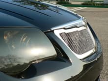 left front grille crease
