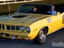 plymouth cuda 1971h