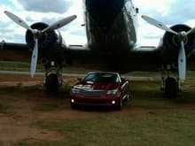 The Car and a DC3