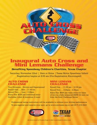 Nov Autocross Challenge at TMS
