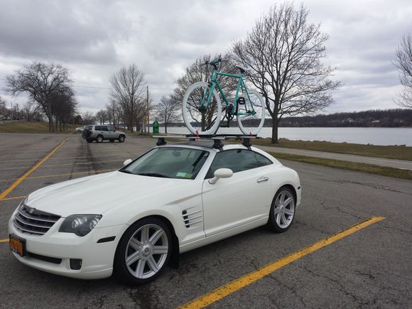 05 Alabaster Coupe
Thule Racks &amp; Retrospec Bike