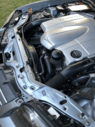 clean engine compartment