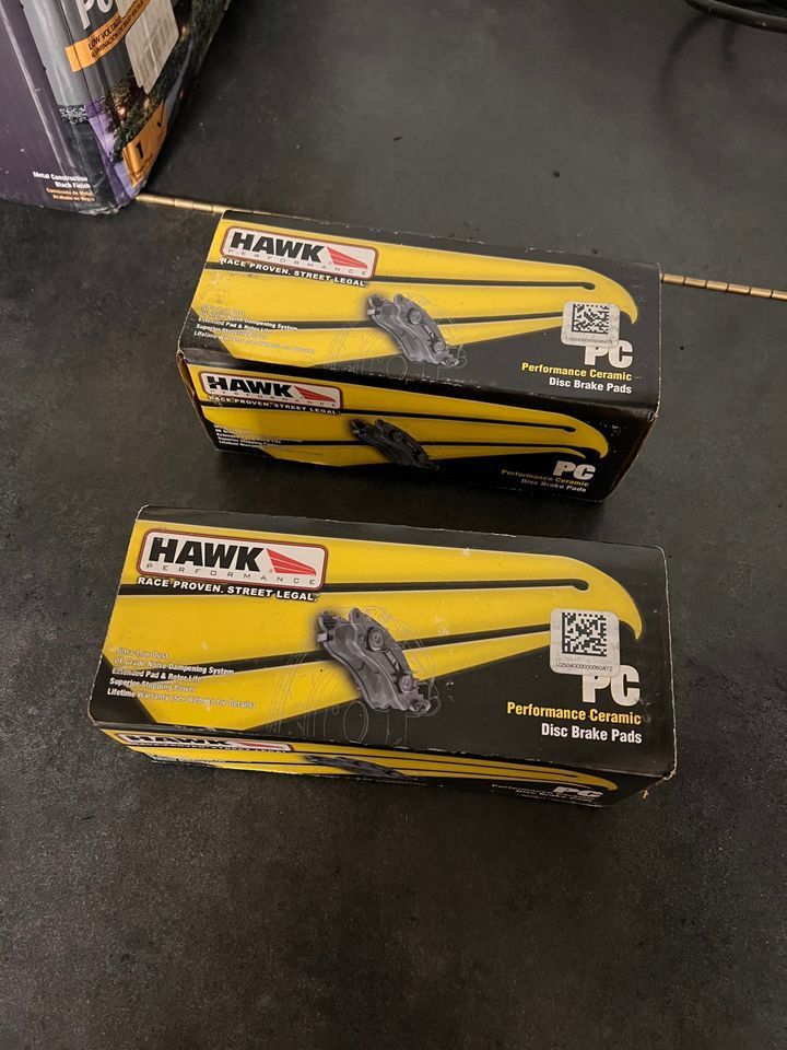 Brakes - Set of 2 Hawk HB681 2.686 Performance Ceramic Brake Pads - New - 2005 to 2006 Chrysler Crossfire - Nashville, TN 37205, United States