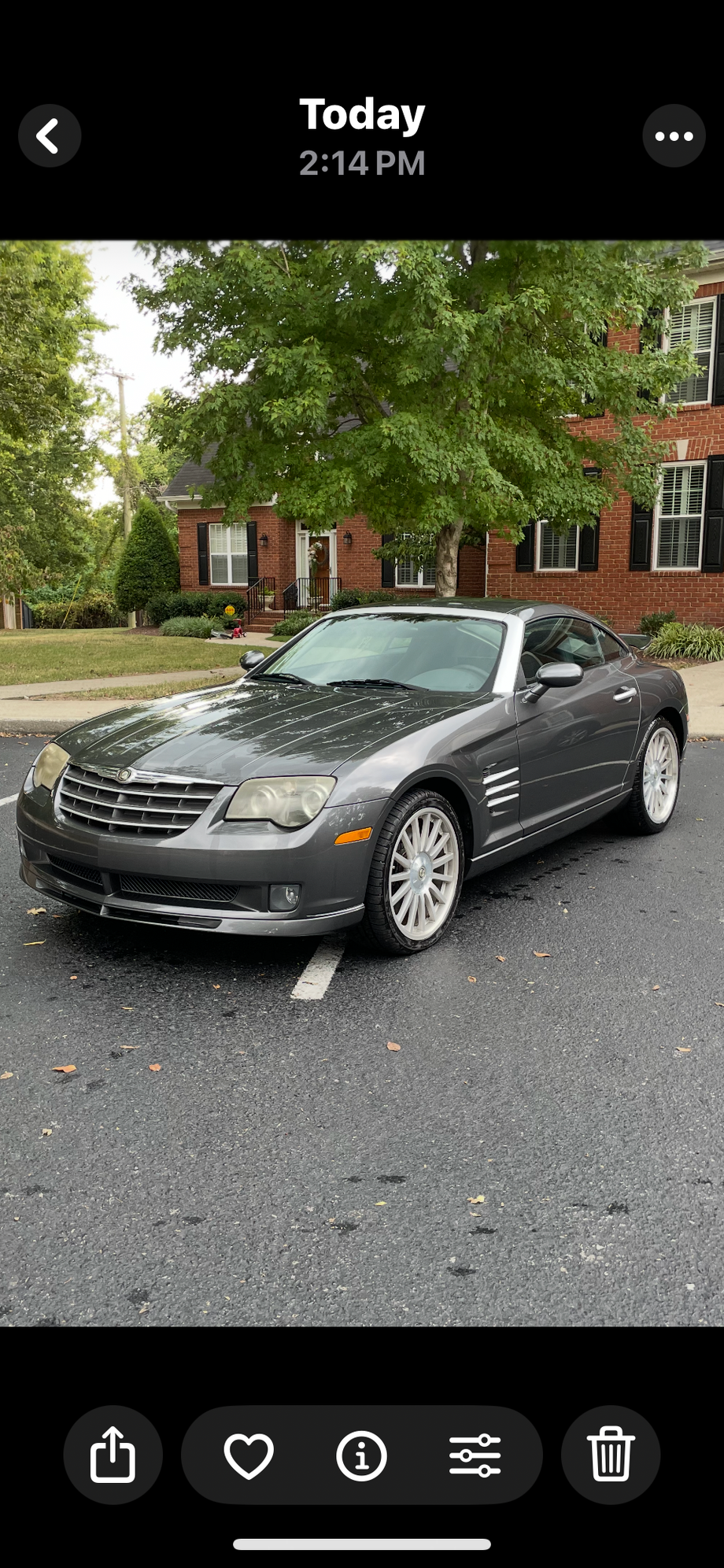 2005 Chrysler Crossfire - 2005 crossfire srt6 - Used - VIN 1C3AN79N85X038723 - 48,406 Miles - 6 cyl - 2WD - Automatic - Coupe - Gray - Nashville, TN 37075, United States