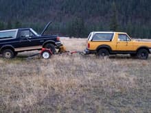 Picking up my Bronco with Al's Bronco
