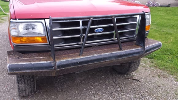 Deer arent going to go through this bumper