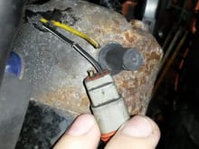 Broken lift pump connection