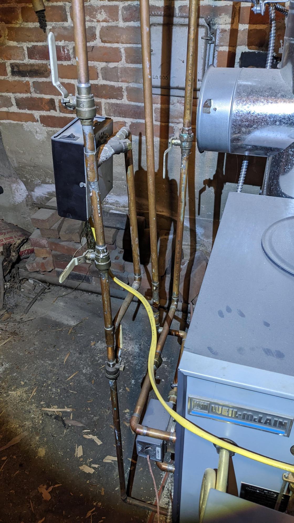 Two of 4 upstairs radiators not getting hot water