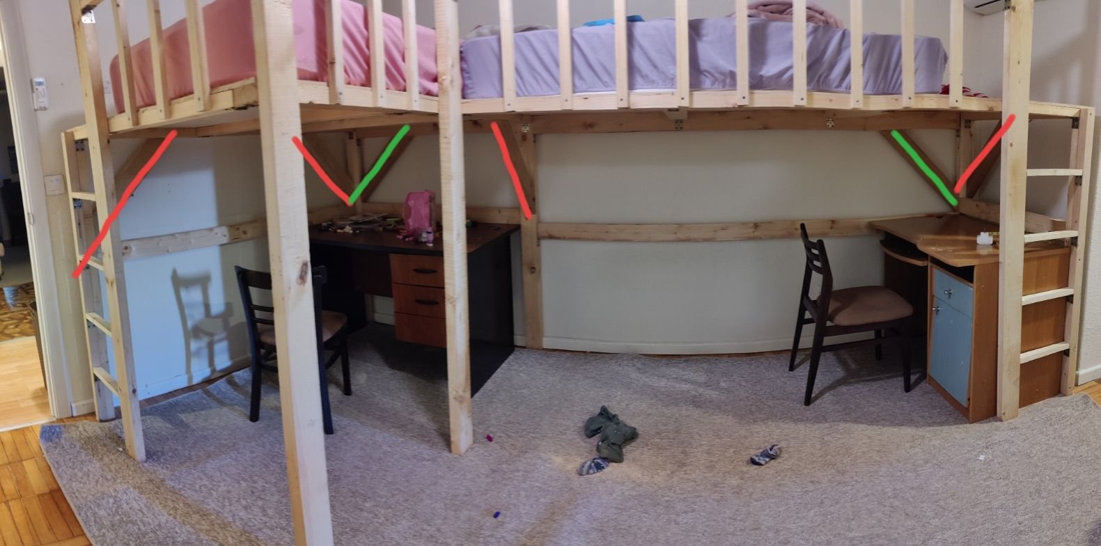 Question Reducing Sway in loft bed. Community Forums