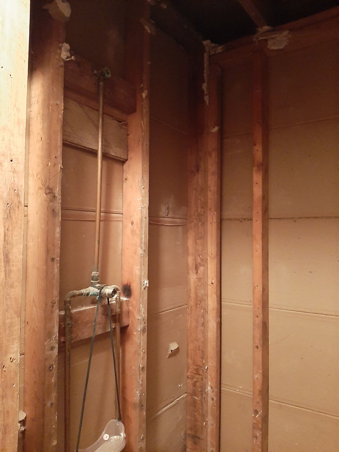 shower stall to closet conversion Community Forums