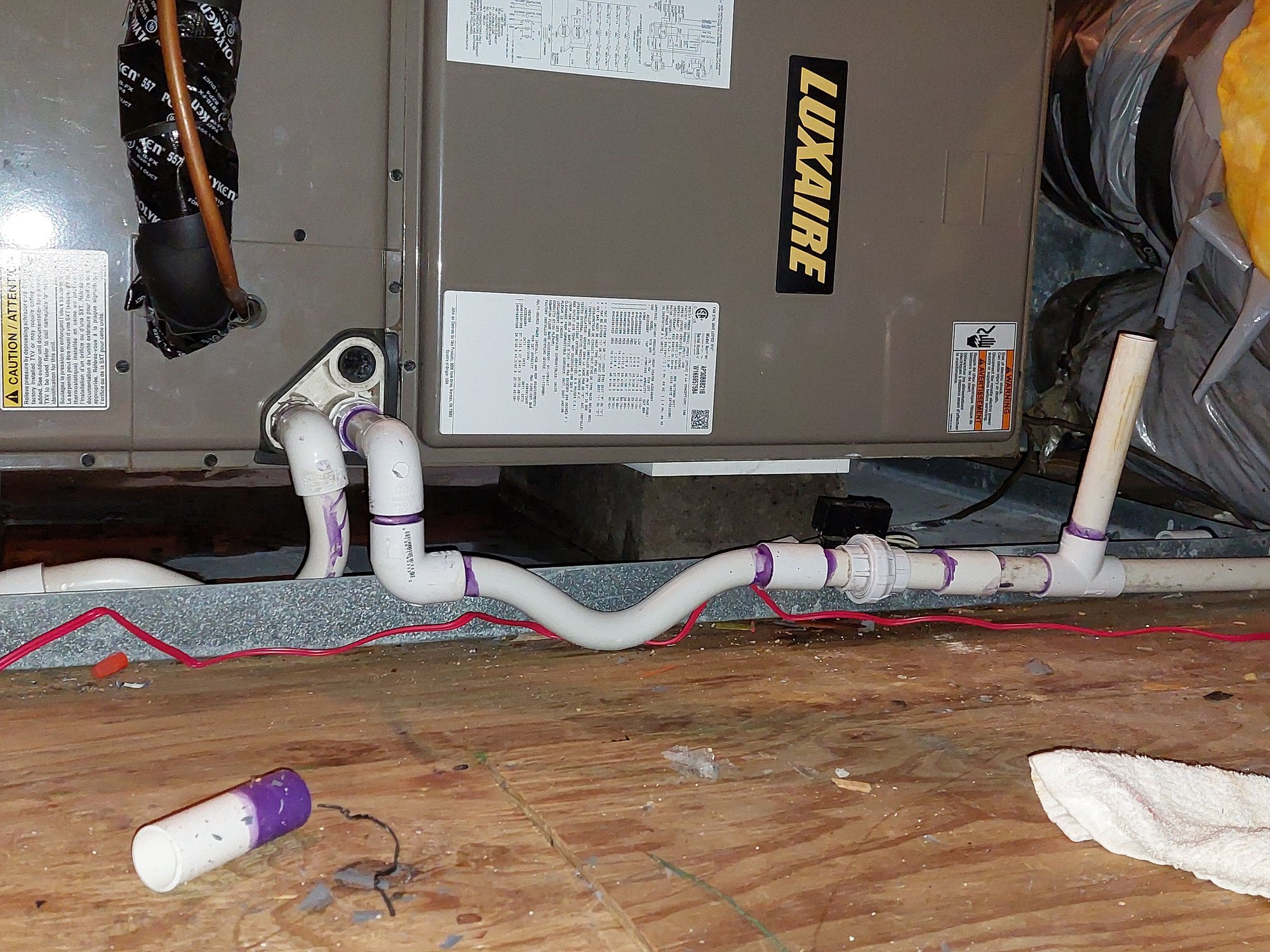 Air Handler drain pan overflows Community Forums