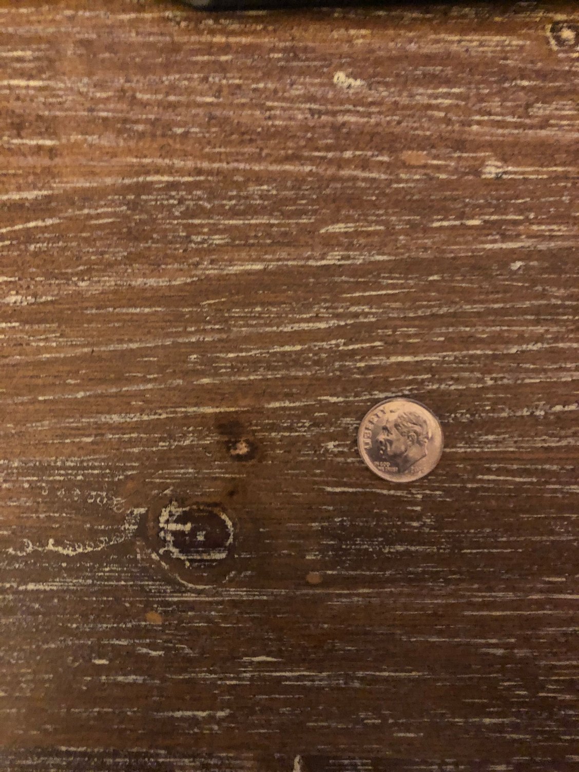 How would I go about fixing this burn mark on my table? DoItYourself