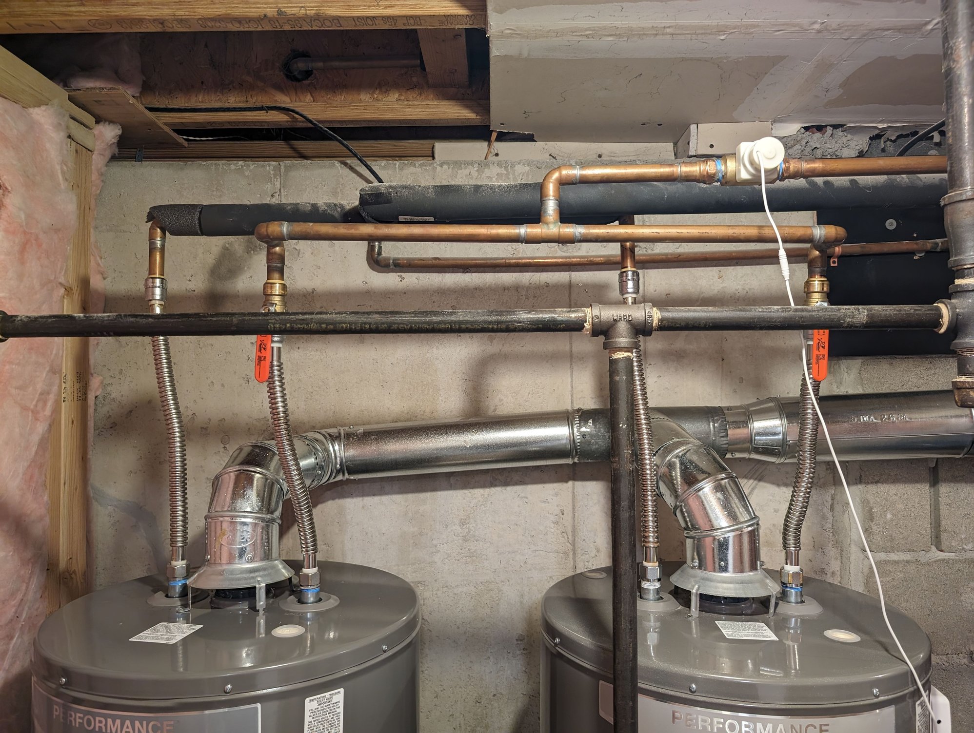 Sharkbite water heater connections failing on hot side DoItYourself