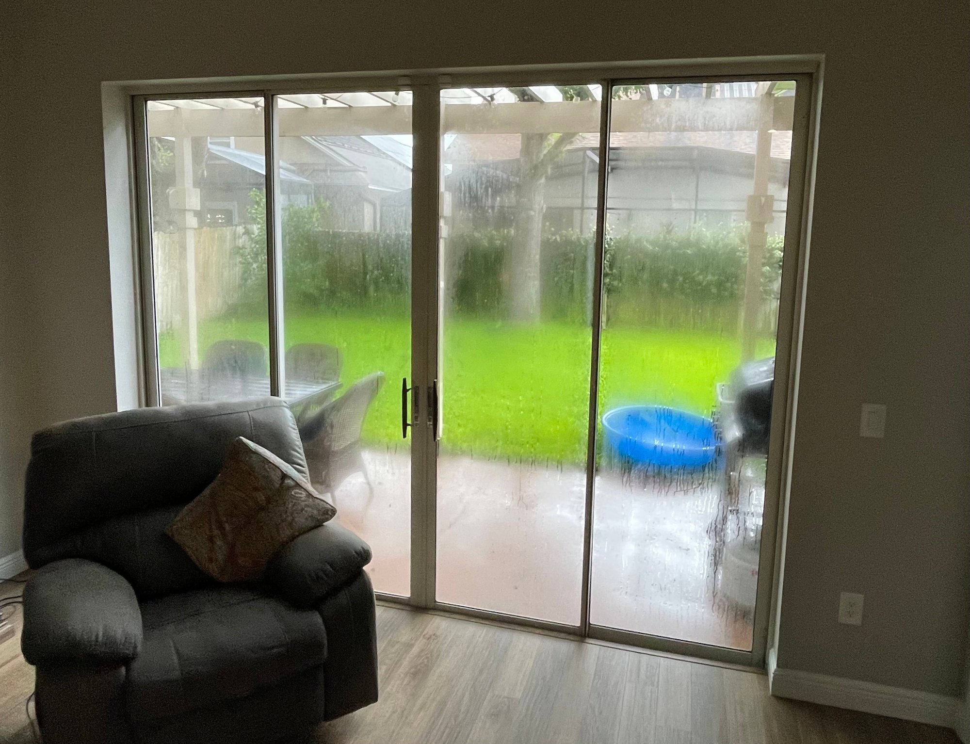 sliding glass door leak help Community Forums