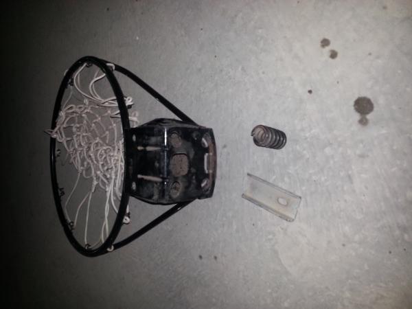 Broken Baketball Rim (HELP) - DoItYourself.com Community Forums