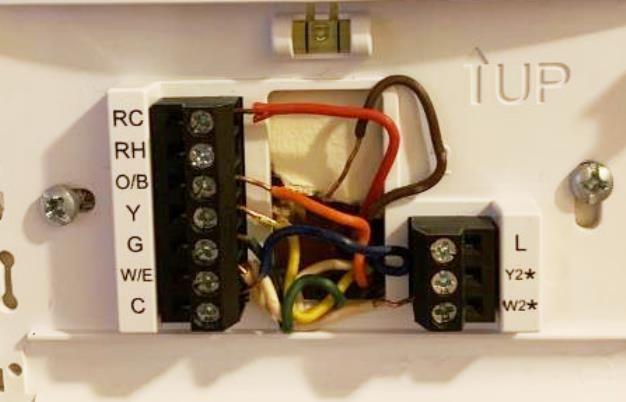 Switched from mercury trane weathertron to sensi smart thermostat