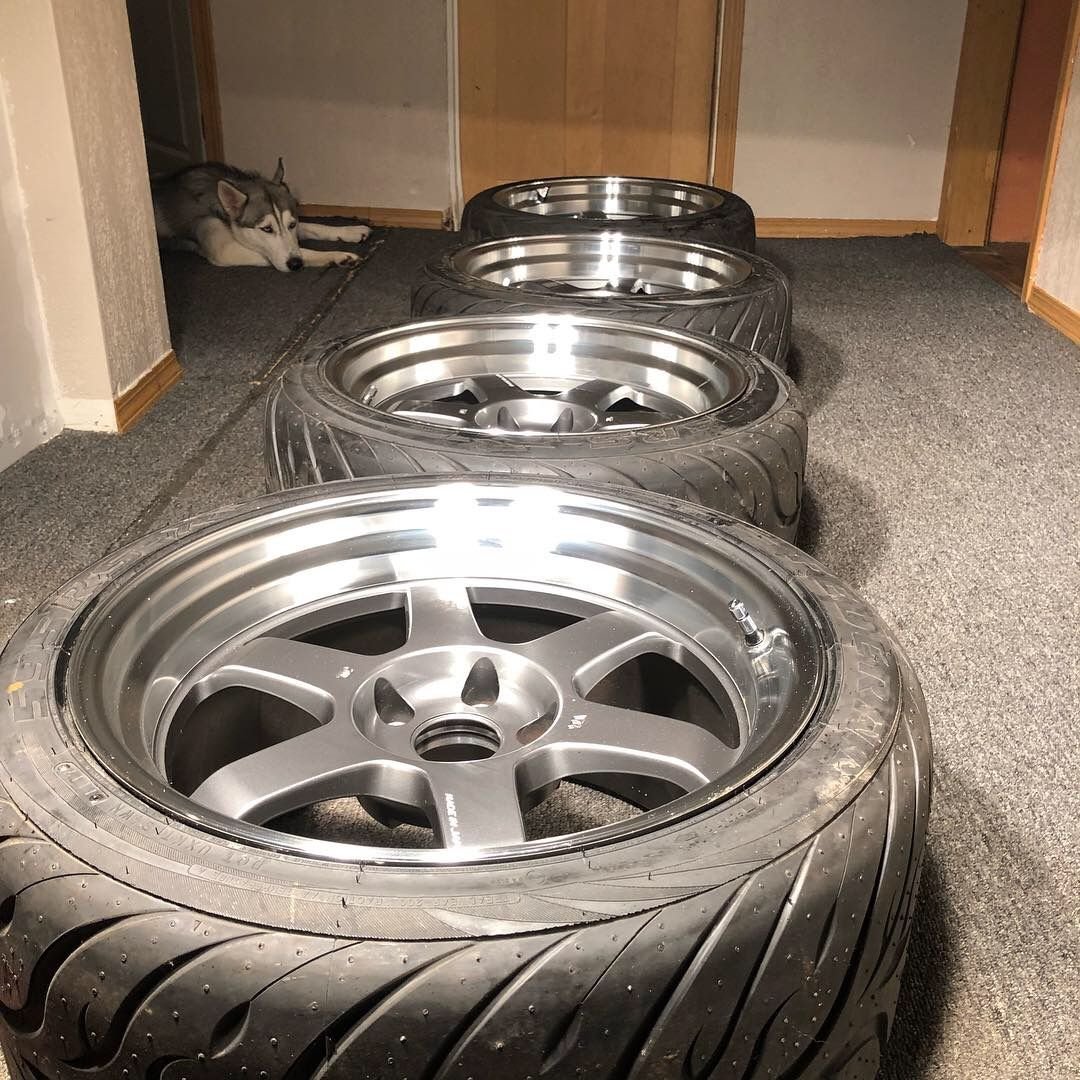 Wheels and Tires/Axles - Volk te37 mark II 18x10.5 +15 - New - 2003 to 2015 Mitsubishi Lancer Evolution - Waterloo, IA 50702, United States