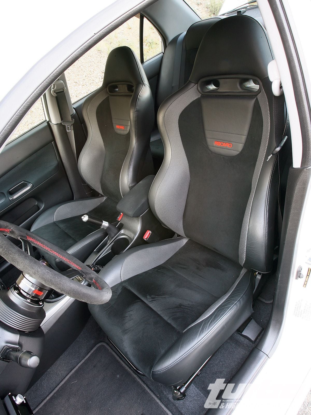 Interior/Upholstery - WTB: Recaro Black/Grey w/Red Stitch Seats (GSR?) - New or Used - 2006 Mitsubishi Lancer Evolution - Azusa, CA 91702, United States