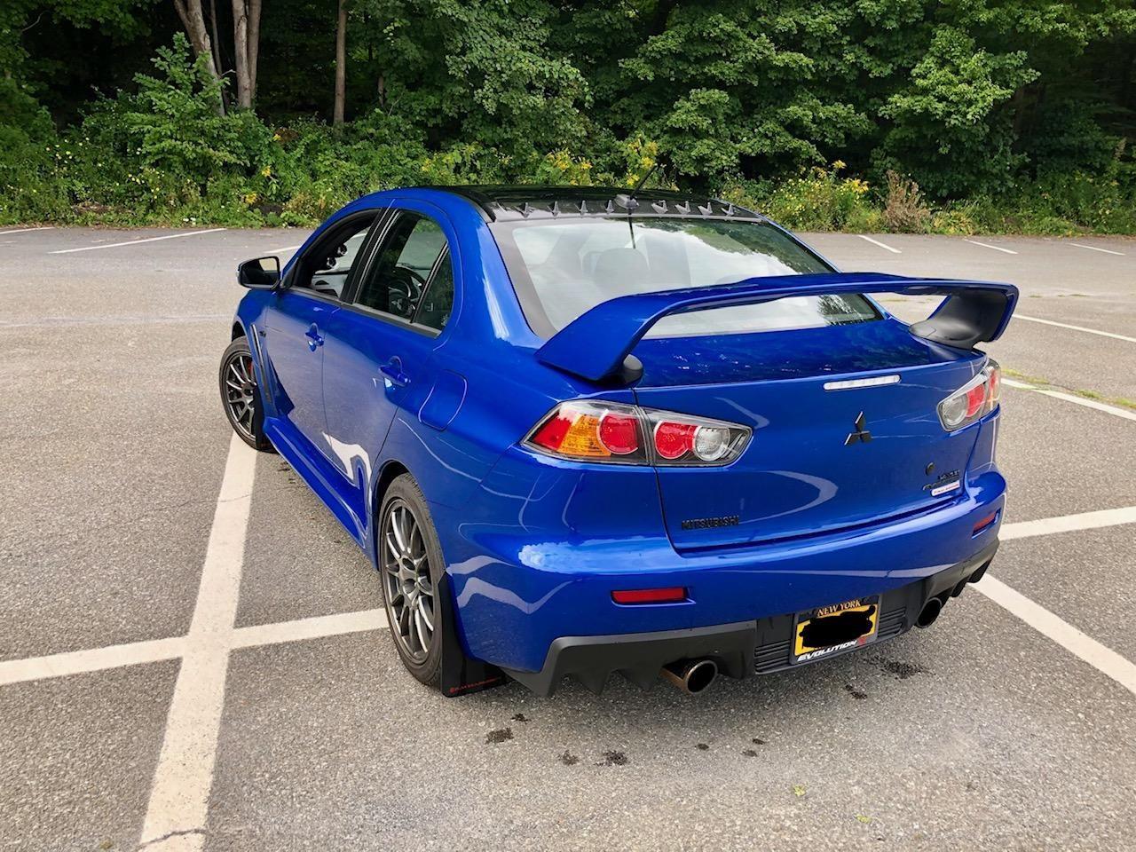 2015 Mitsubishi Lancer Evolution - 2015 Lancer Evolution X Final Edition - Used - VIN JA32W7FV0FU028397 - 35,700 Miles - 4 cyl - AWD - Manual - Sedan - Blue - Saugerties, NY 12477, United States