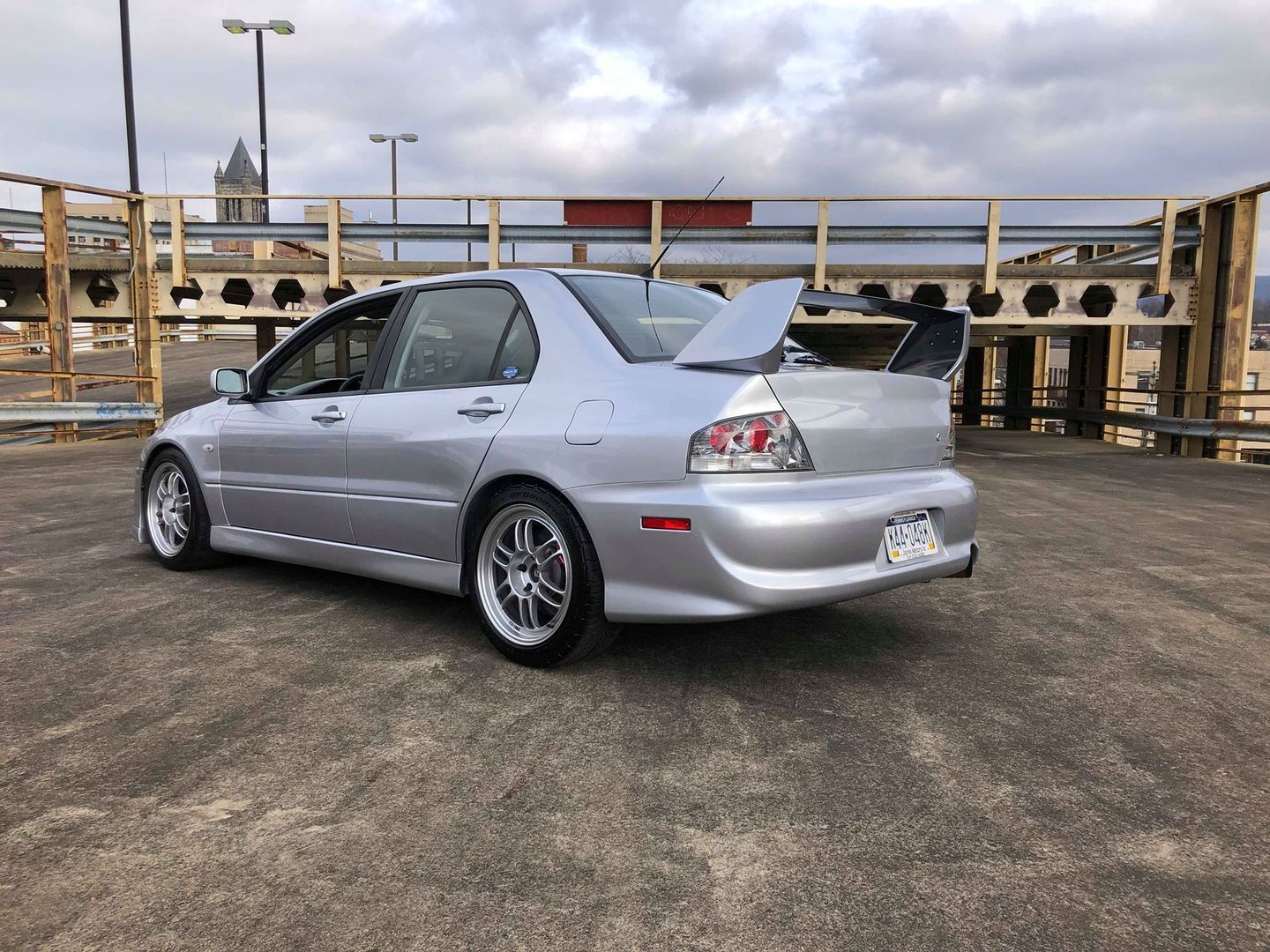 2005 Mitsubishi Lancer Evolution - 2005 Mitsubishi Lancer Evolution - Used - VIN JA3AH86D15U047042 - 79,376 Miles - 4 cyl - AWD - Manual - Sedan - Silver - Lemont Furnace, PA 15456, United States