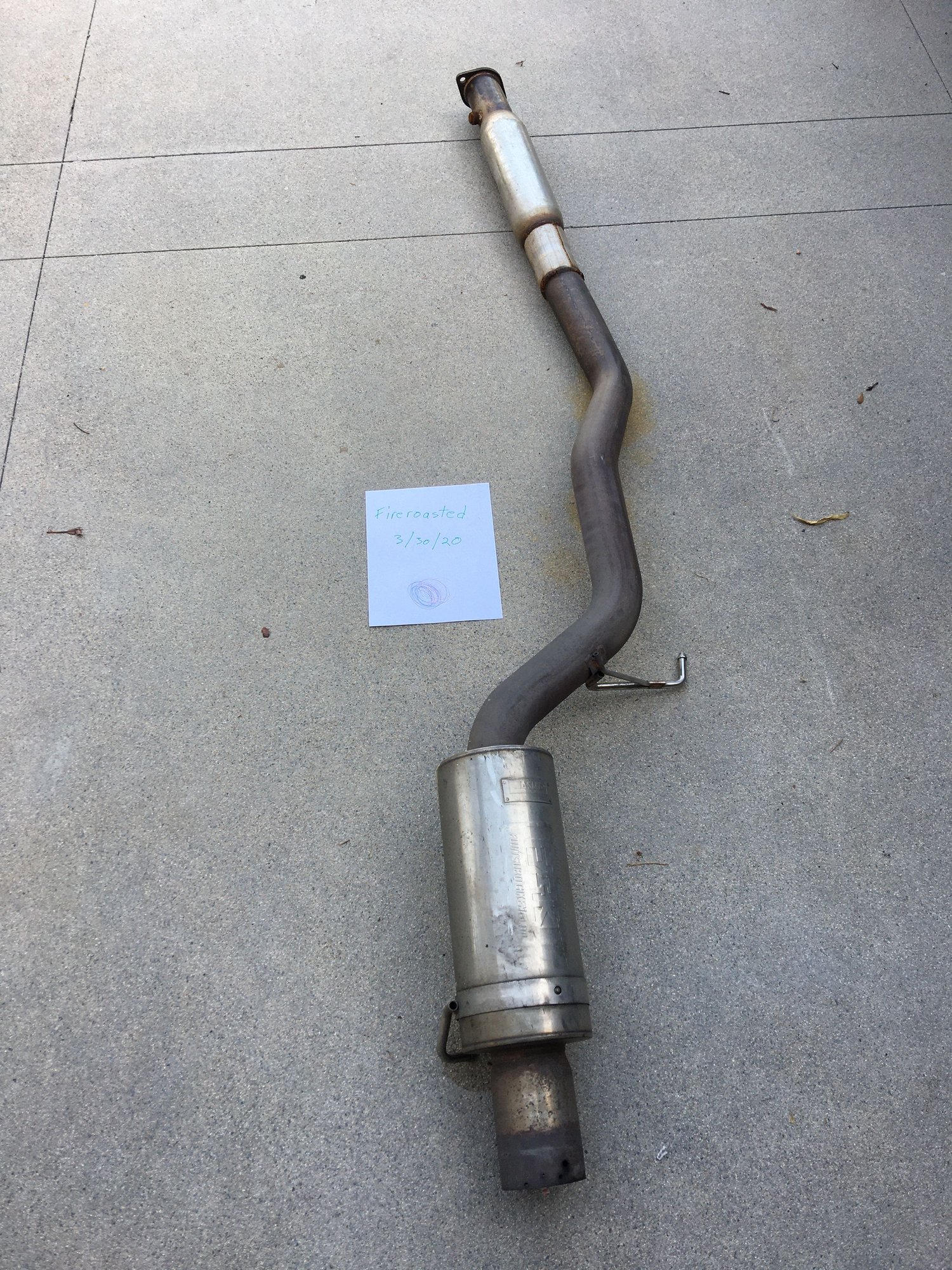 Engine - Exhaust - Fujitsubo cat back for Evo 8--9 - Used - 2006 to 2010 Mitsubishi Lancer Evolution - Rancho Mission Viejo, CA 92694, United States