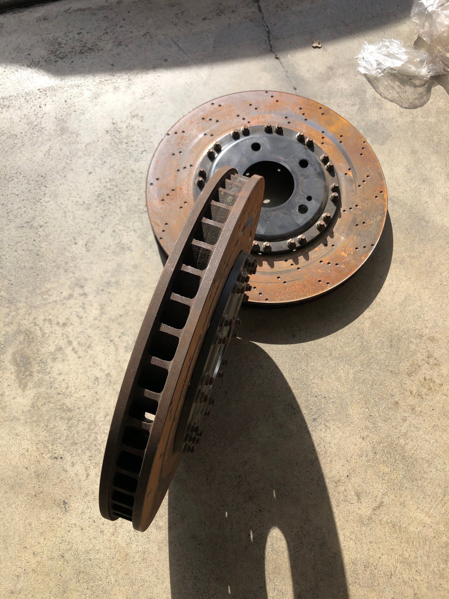 Brakes - Performance friction 2pc front rotors Evo 8/9 - Used - 2003 to 2006 Mitsubishi Lancer Evolution - Riverside, CA 92507, United States