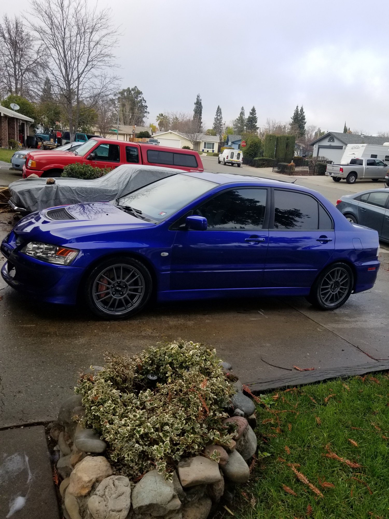 2005 Evo 8 Electric Blue EvolutionM Mitsubishi Lancer and Lancer