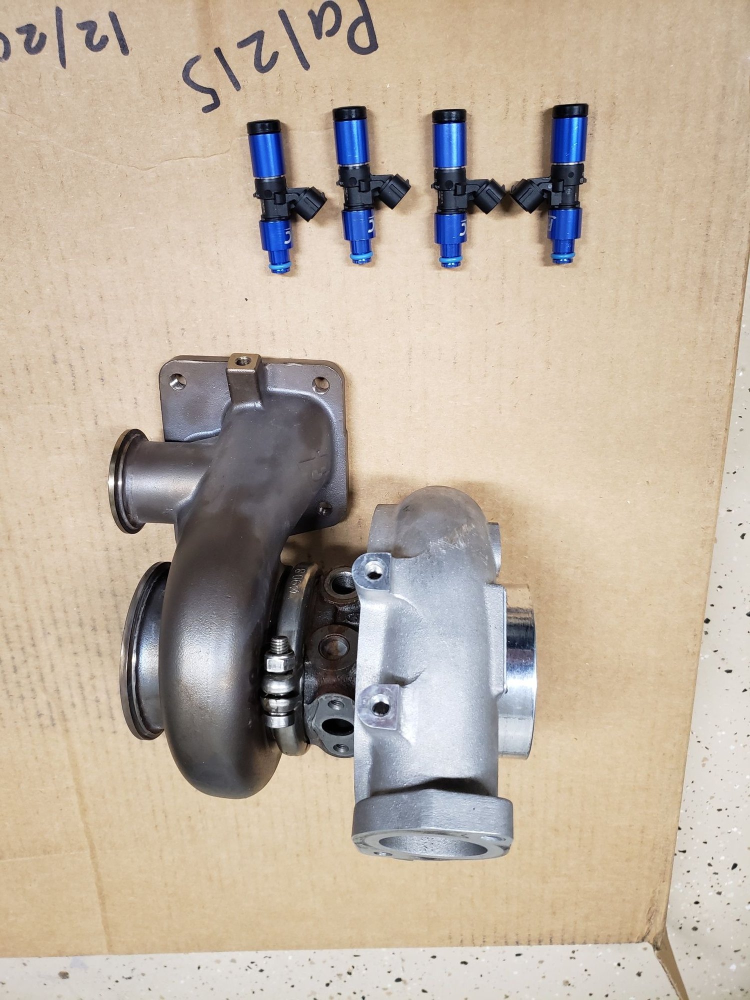 Engine - Power Adders - FIC 2150cc Injectors, FP Black JB Turbo, MAP 3" FP downpipe with recirc. - Used - 2003 to 2006 Mitsubishi Lancer Evolution - San Diego, CA 92123, United States