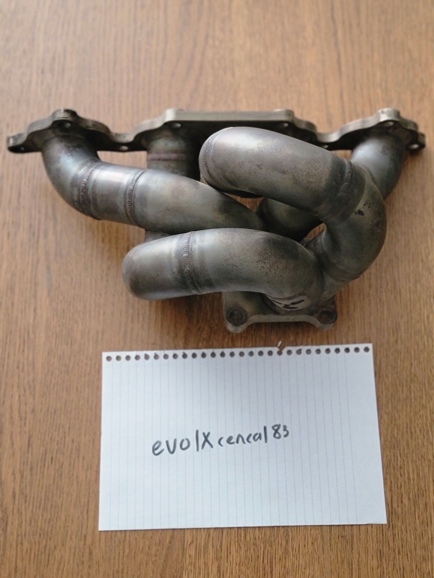 Engine - Exhaust - FS: Toxic Fab stock frame tubular exhaust manifold: $1000 - Used - 2003 to 2006 Mitsubishi Lancer Evolution - Fresno, CA 93726, United States