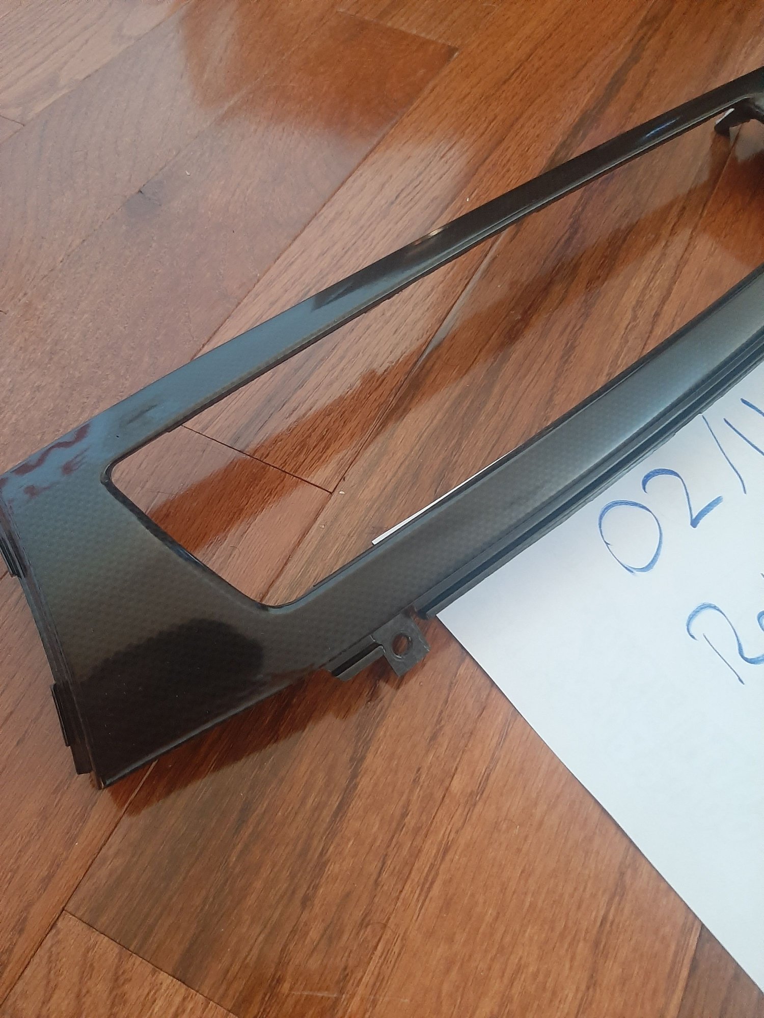 Interior/Upholstery - Evo 9 oem cf dash trim - Used - 2003 to 2006 Mitsubishi Lancer Evolution - Winnipeg, MB R3R3G3, Canada