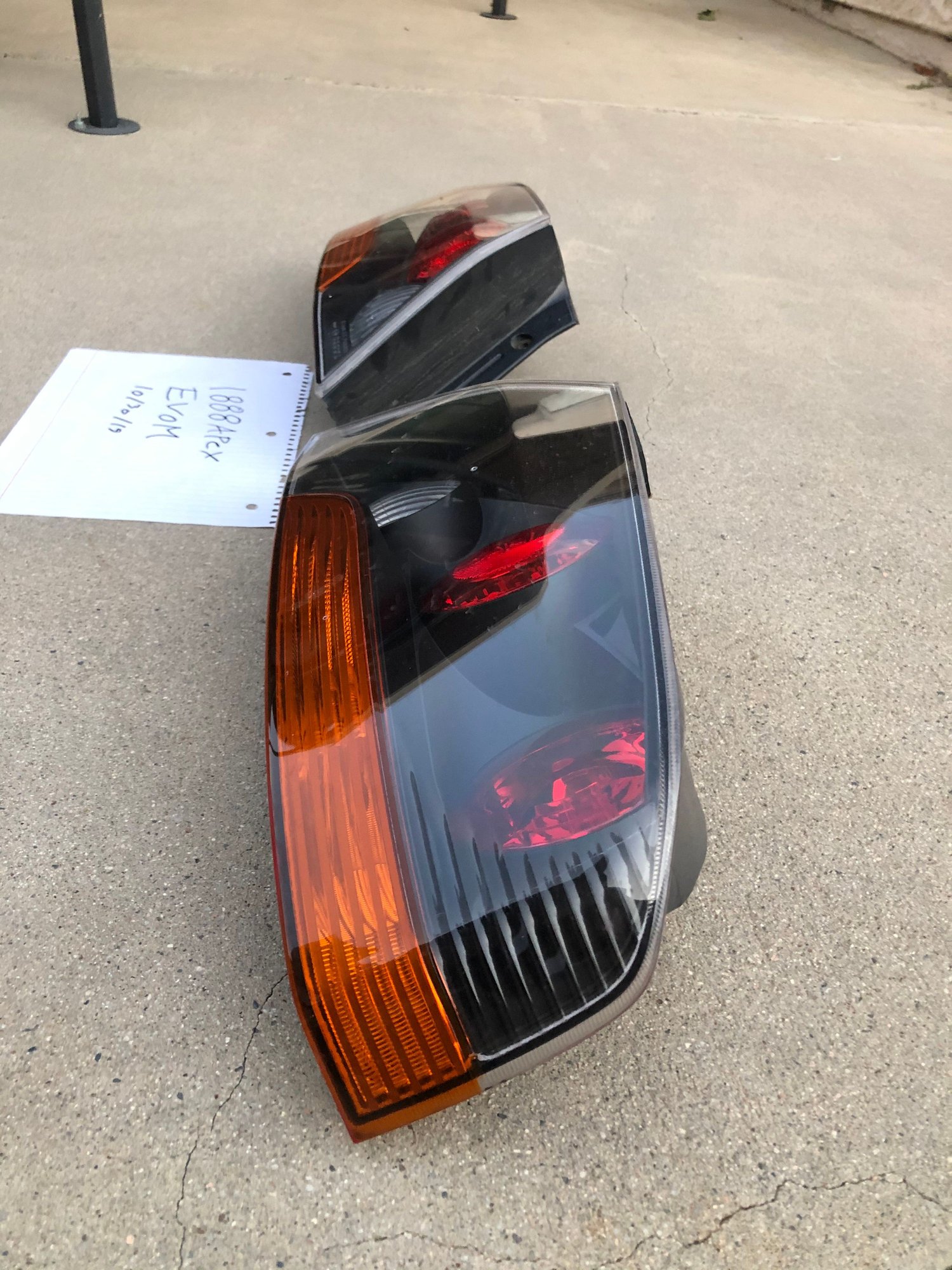 Exterior Body Parts - JDM evo 8 MR taillights (Stanley) - Used - 2003 to 2006 Mitsubishi Lancer Evolution - Riverside, CA 92507, United States