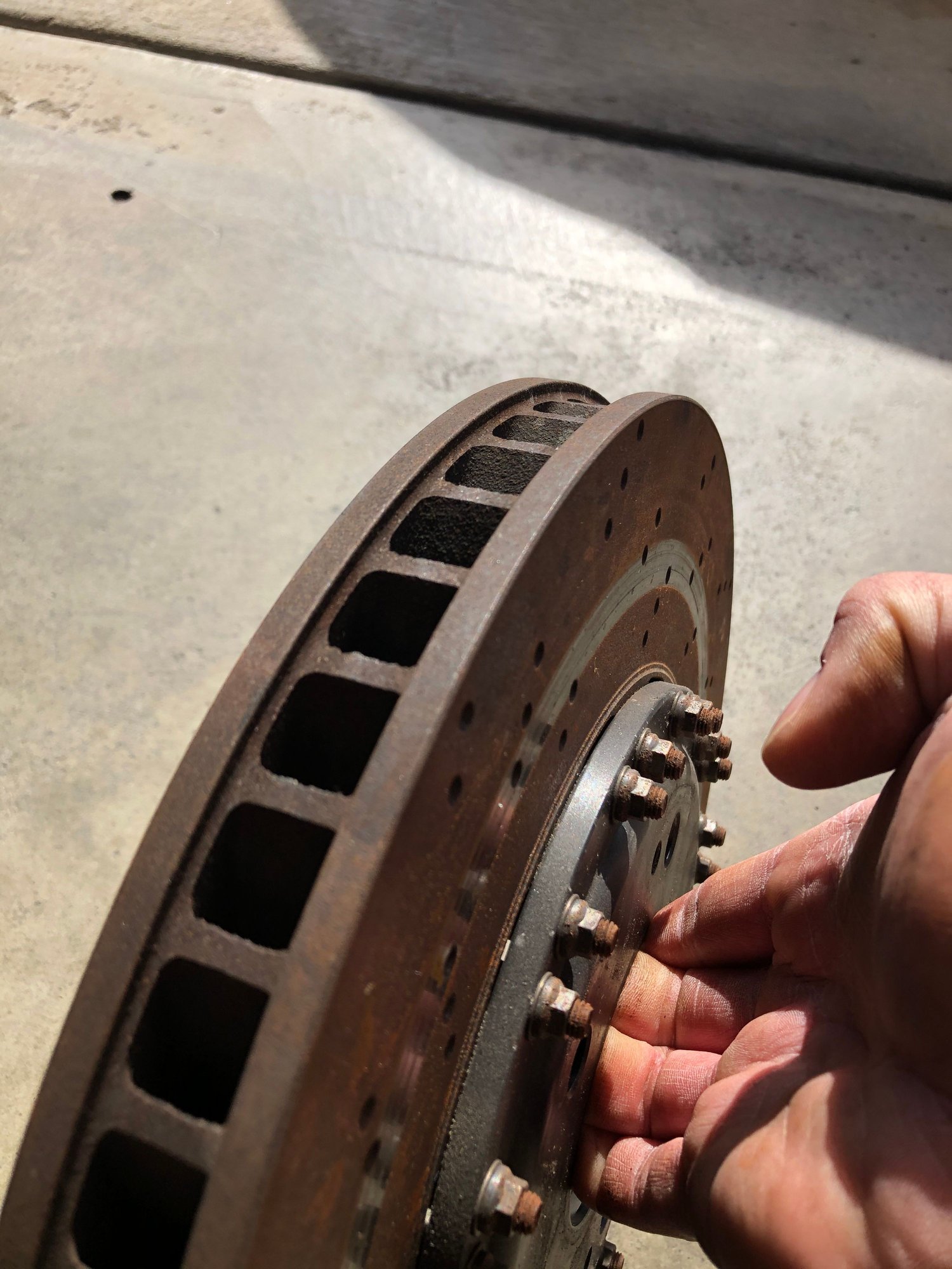 Brakes - Performance friction 2pc front rotors Evo 8/9 - Used - 2003 to 2006 Mitsubishi Lancer Evolution - Riverside, CA 92507, United States