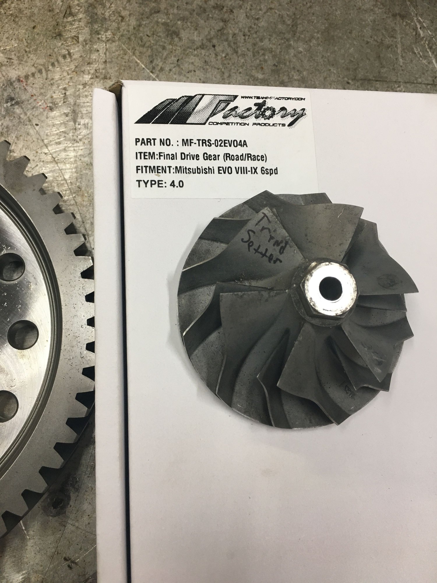 Drivetrain - New Mfactory 4.0 final drive for ix 6mt - New - 2006 to 2007 Mitsubishi Lancer Evolution - Mims, FL 32754, United States