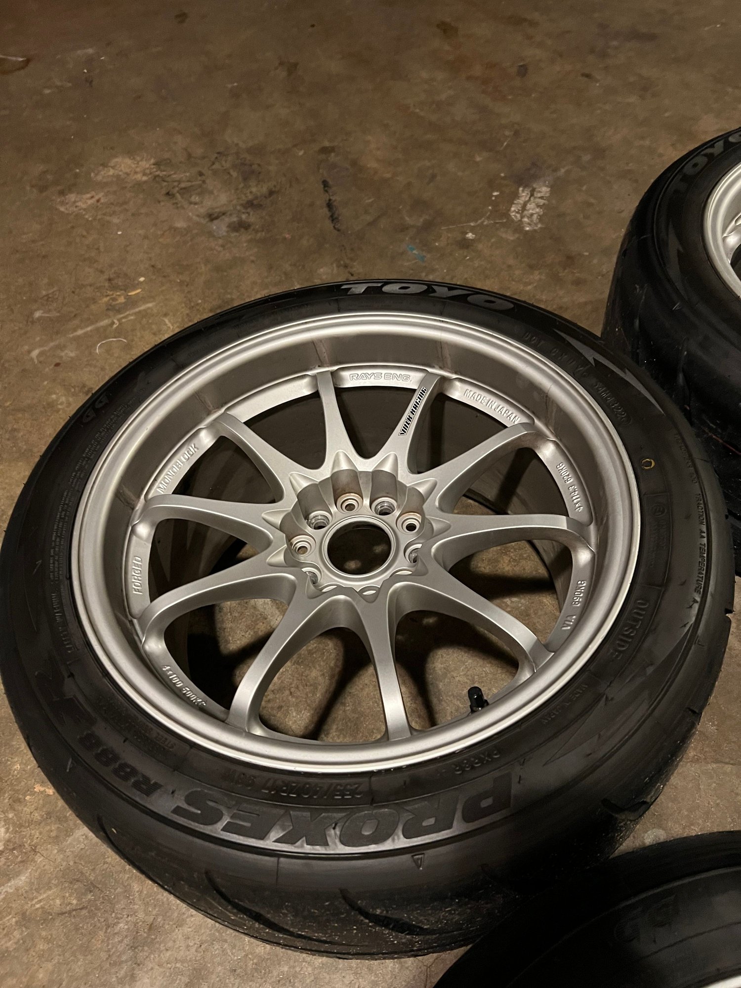 Wheels and Tires/Axles - OG Volk Racing CE28n 17x9.5 +15 w/ R888r 255/40/17 - Used - -1 to 2025  All Models - Los Angeles, CA 90017, United States