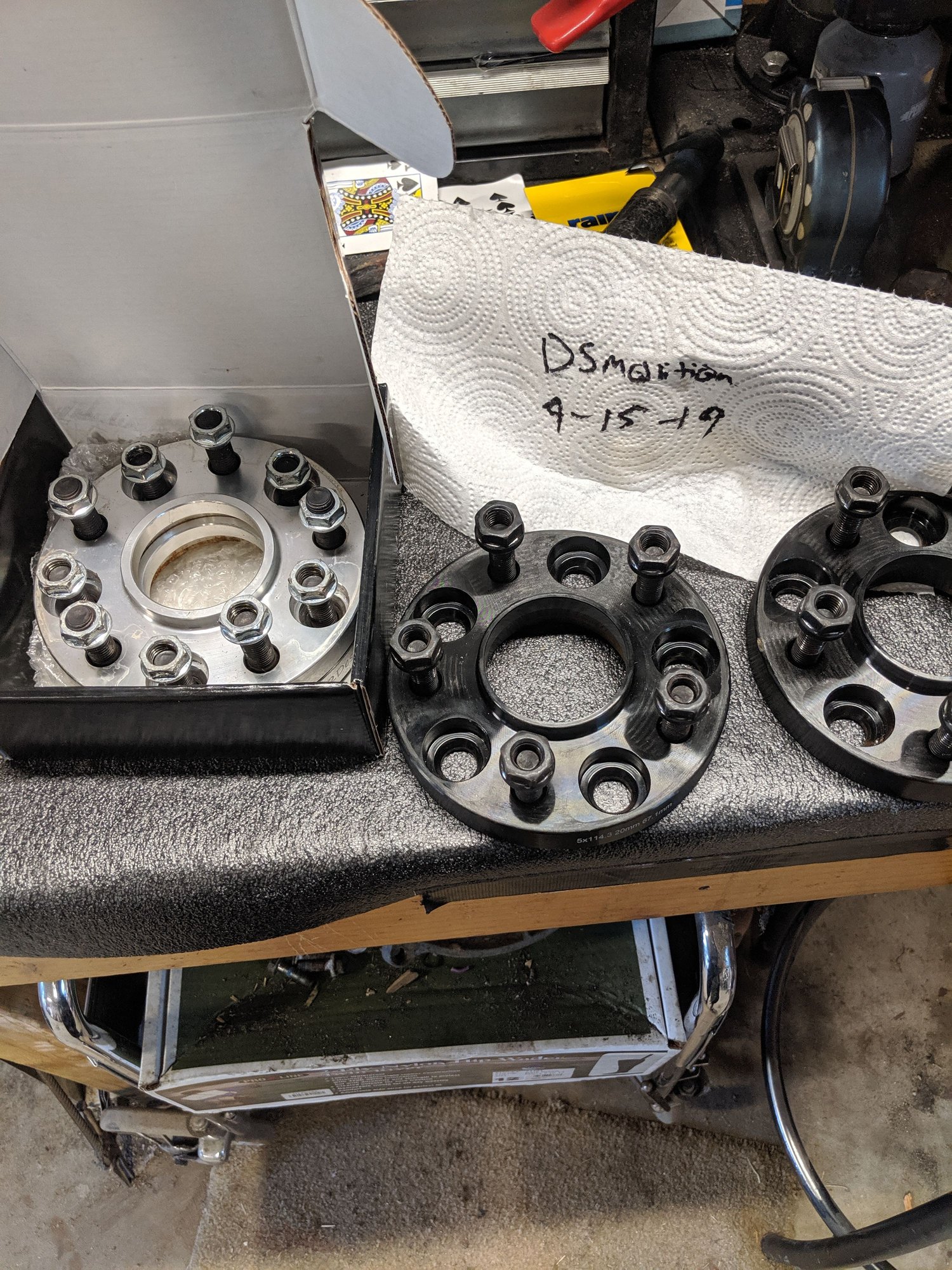 Miscellaneous - 15mm and 20mm  bolt on spacers - Used - Mason City, IA 50401, United States