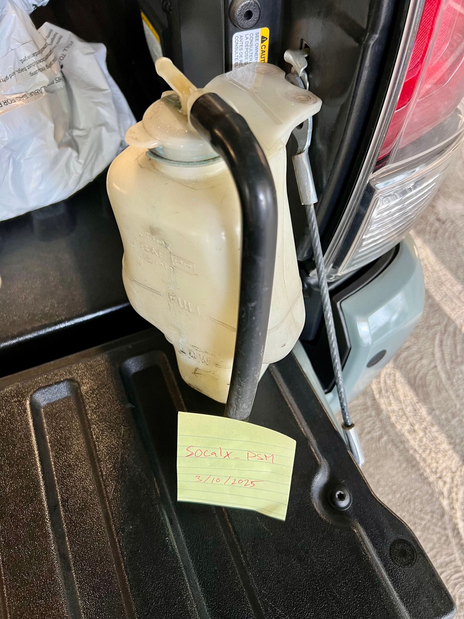 Miscellaneous - Evo 8/9 OEM Coolant Overflow - Used - 0  All Models - Los Angeles, CA 90017, United States