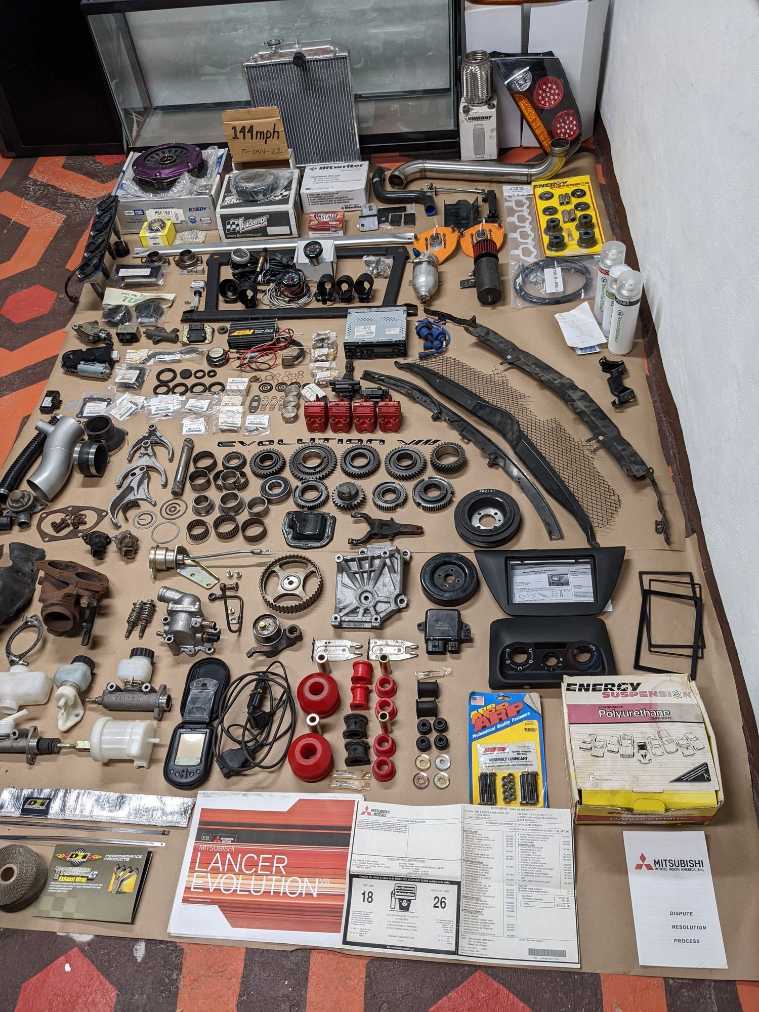 2003 Mitsubishi Lancer Evolution - Aftermarket Parts - Miscellaneous - $1 - Lockport, IL 60441, United States