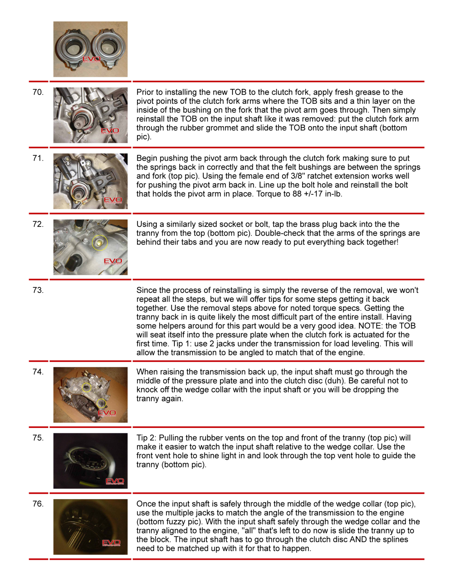 ^Step 70 ~ Step 76