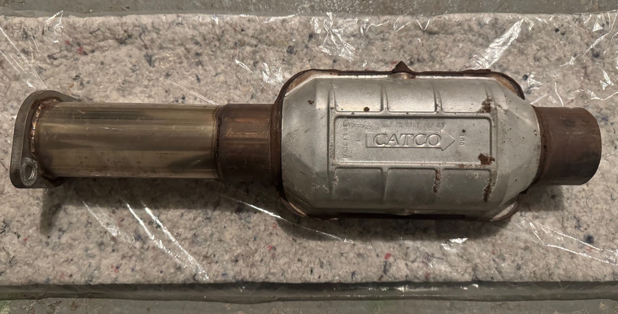 Engine - Exhaust - Buschur Evolution 3" High Flow Cat - Used - 2003 to 2007 Mitsubishi Lancer Evolution - Cambridge, MA 02138, United States