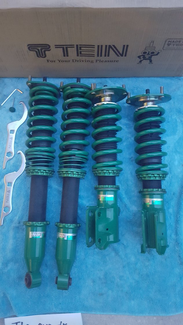 Steering/Suspension - EVO X Tein Flex Z Coilovers less than 500 miles Mint Condition, Cusco Front Strut Bar - Used - 2008 to 2015 Mitsubishi Lancer Evolution - Orlando, FL 32825, United States
