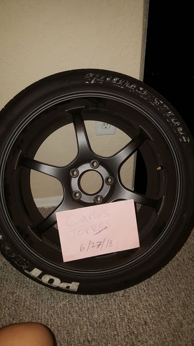 Wheels and Tires/Axles - Advan RGD 18x10 - Used - 2003 to 2015 Mitsubishi Lancer Evolution - Orlando, FL 32837, United States