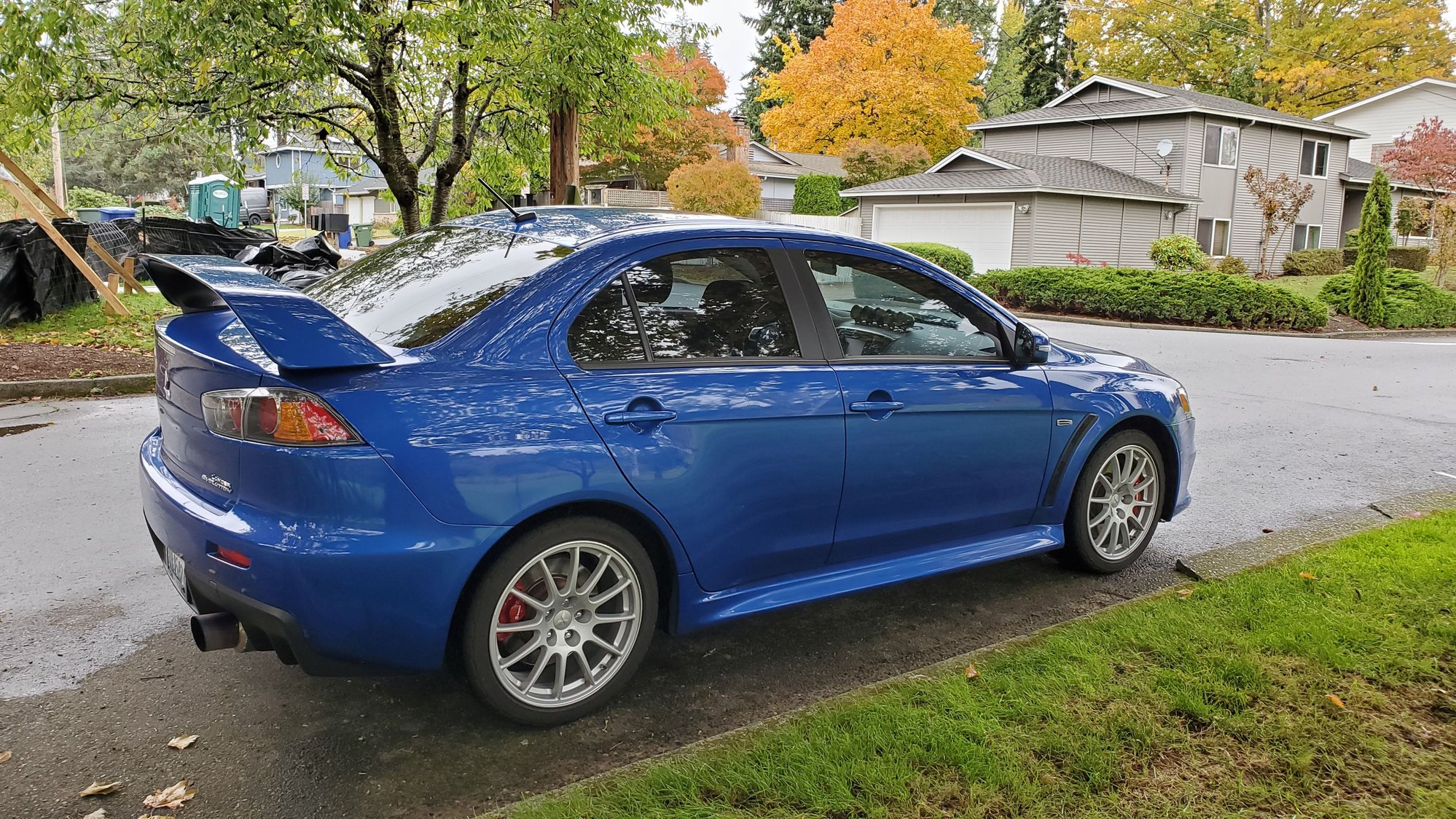 2015 Mitsubishi Lancer Evolution - FS(WA): 2015 Mitsubishi Lancer Evolution GSR 42K miles $32K - Used - VIN JA32W8FV8FU021462 - 43,000 Miles - 4 cyl - 4WD - Manual - Sedan - Blue - Bellevue, WA 98004, United States