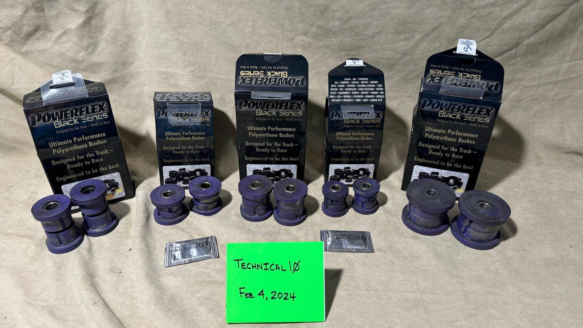 Steering/Suspension - Powerflex purple urethane bushing set - Used - 0  All Models - Pasadena, MD 21122, United States