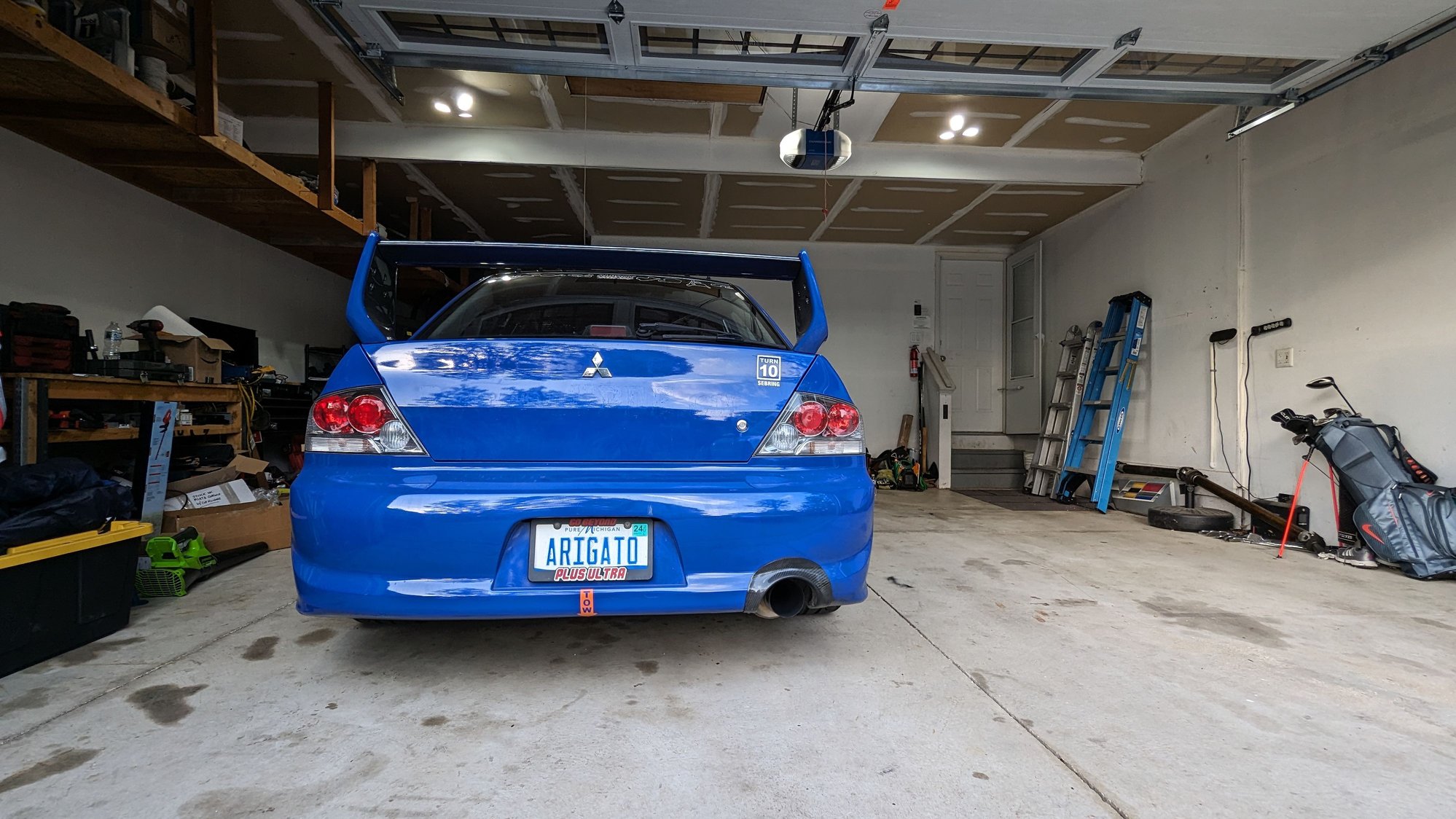 2003 Mitsubishi Lancer Evolution - 2003 Caged BBY Evo 8 - Used - VIN JA3AH86F93U124075 - 89,000 Miles - 4 cyl - AWD - Manual - Sedan - Blue - Commerce Township, MI 48382, United States