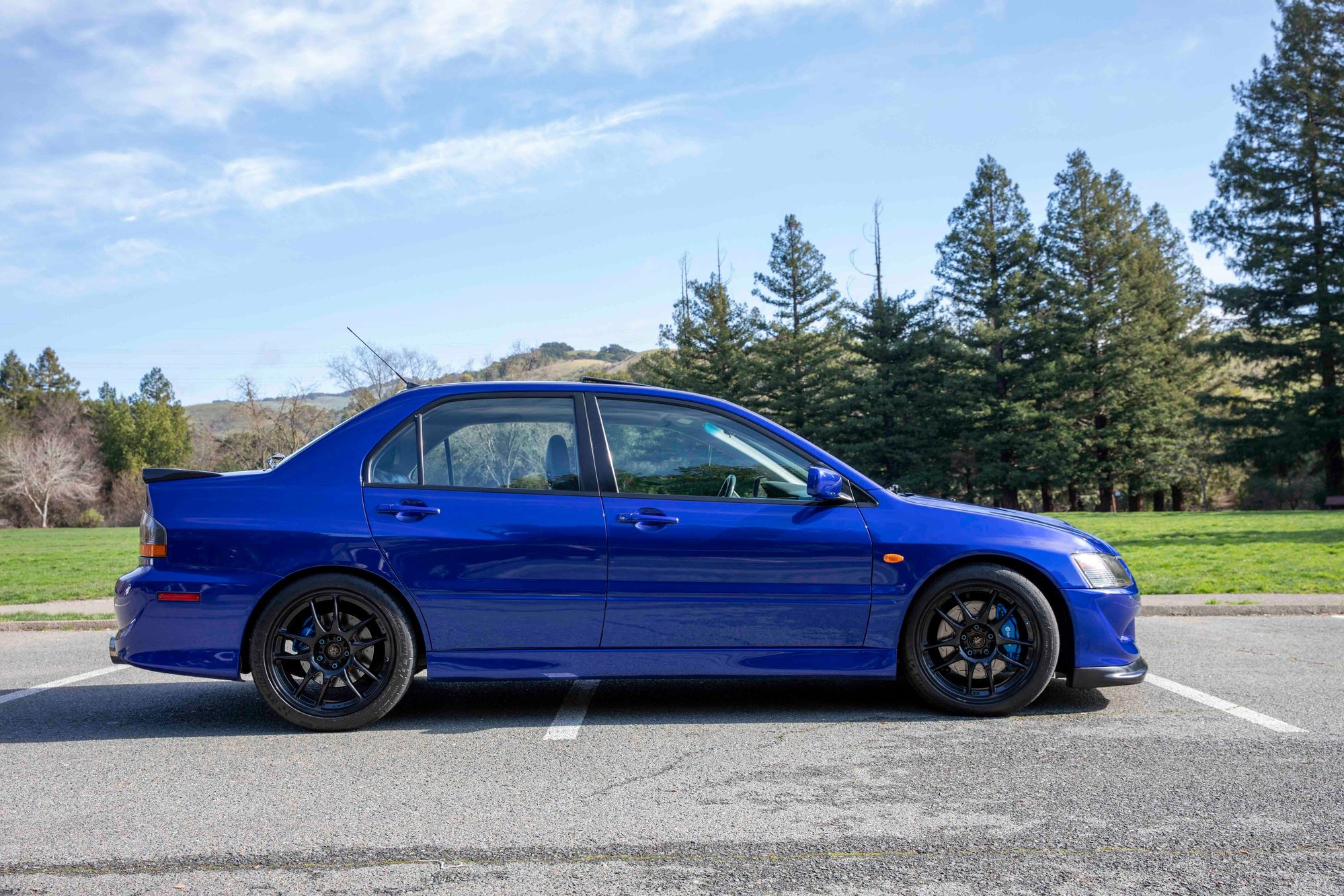 2005 Mitsubishi Lancer Evolution - 2005 Mitsubishi Evolution 8 SSL, Electric Blue, California Car - Used - VIN JA3AH86DX5U024441 - 4 cyl - AWD - Manual - Sedan - Blue - San Francisco, CA 94556, United States