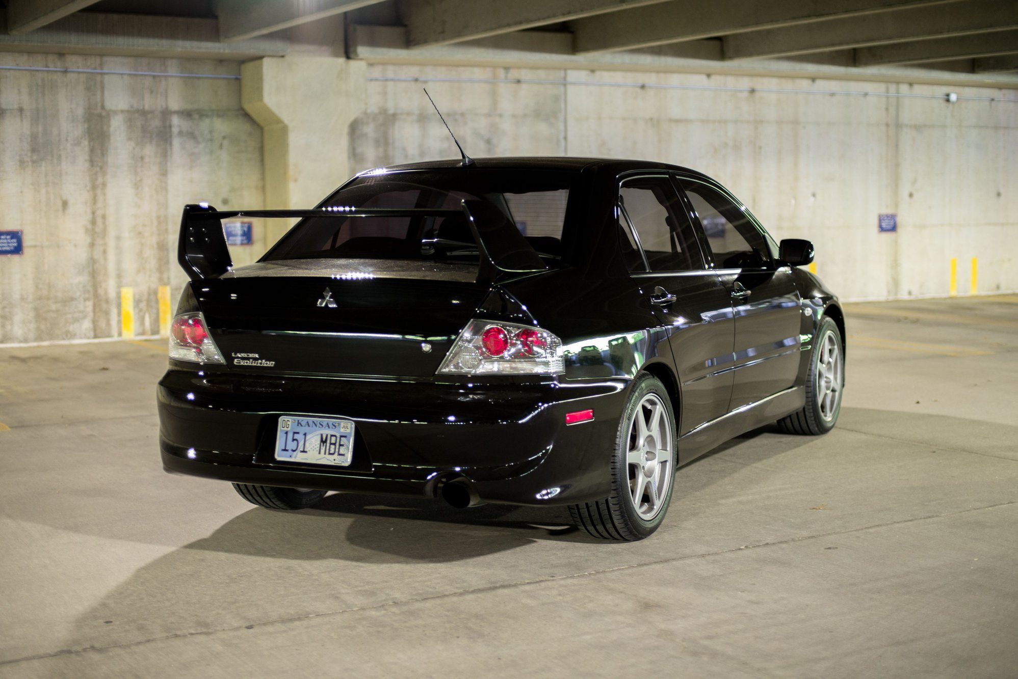 2003 Mitsubishi Lancer Evolution - 03 evo8 Complete factory, 12k original miles! - Used - VIN JA3AH86F93U114663 - 12,000 Miles - 4 cyl - AWD - Manual - Sedan - Black - Lawrence, KS 66047, United States