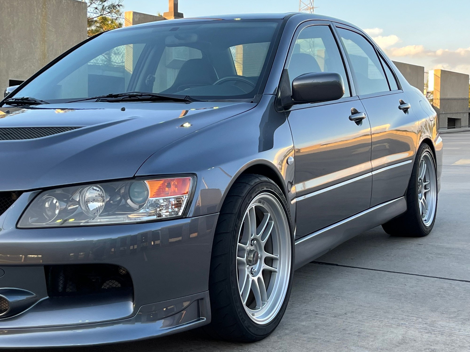 2006 Mitsubishi Lancer Evolution - 2006 Lancer Evolution 9 SE - Used - VIN JA3AH86C76U064999 - 100,139 Miles - 4 cyl - AWD - Manual - Sedan - Gray - Fort Myers, FL 33967, United States