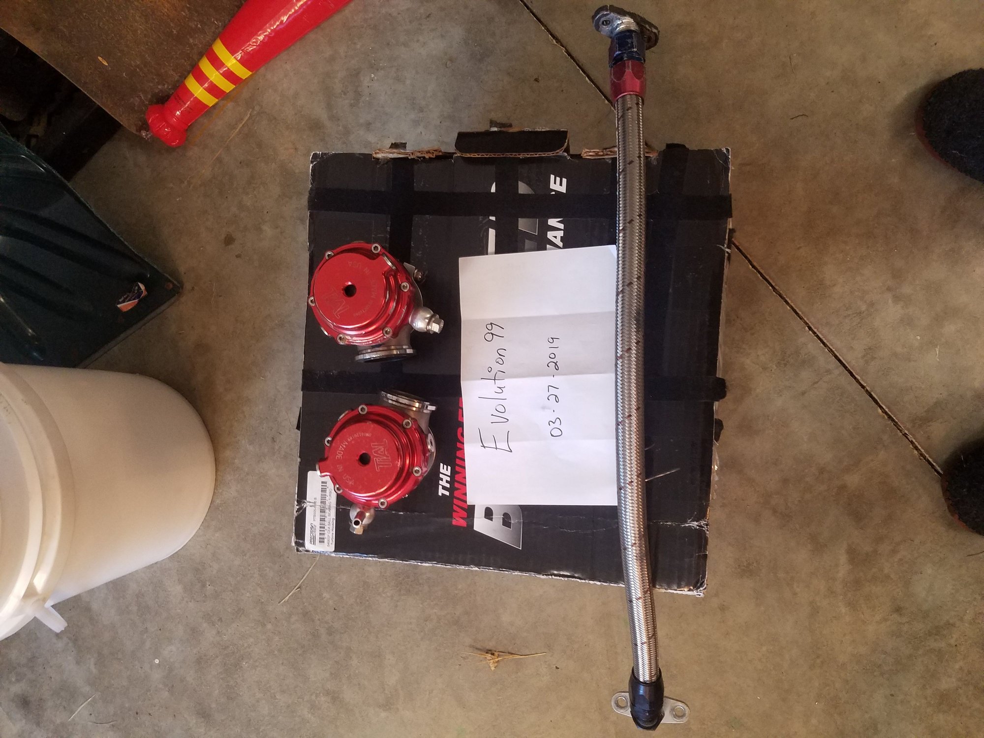 Engine - Power Adders - Precision 6466 gen 2, v band down pipe, two Tial 38mm wastegates - Used - 2003 to 2015 Mitsubishi Lancer Evolution - Pittsburgh / Belle Vernon, PA 15012, United States